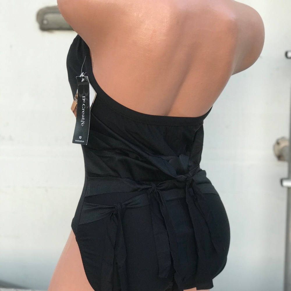 Black Be creative 1 pc swimsuit apocalypse punk